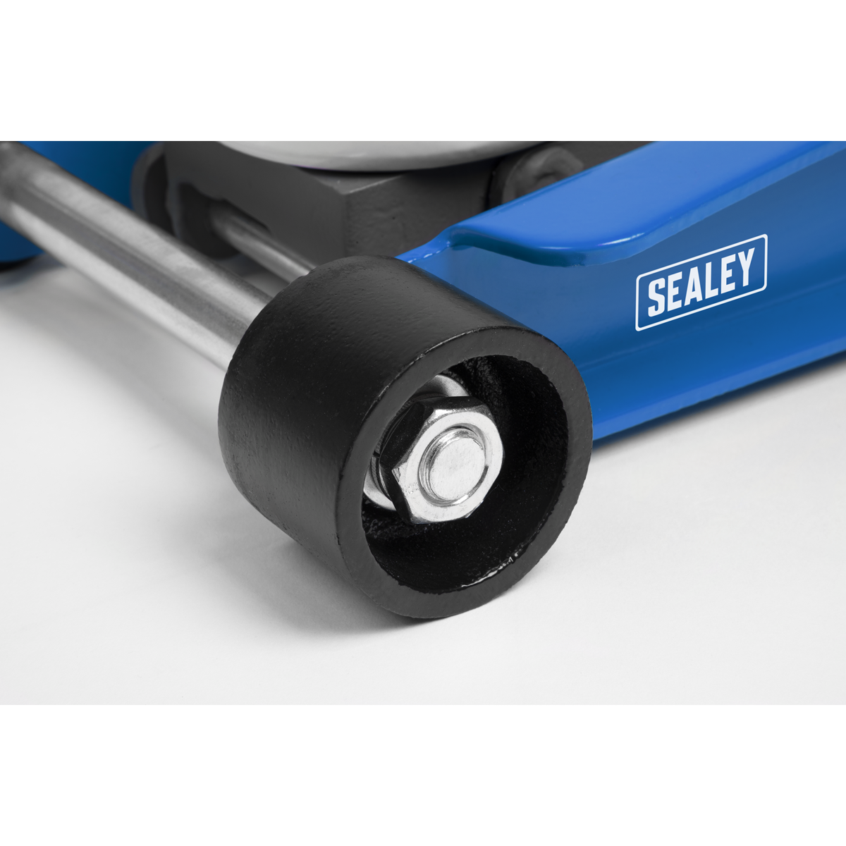 Low Profile Trolley Jack with Rocket Lift 2.25 Tonne - Blue