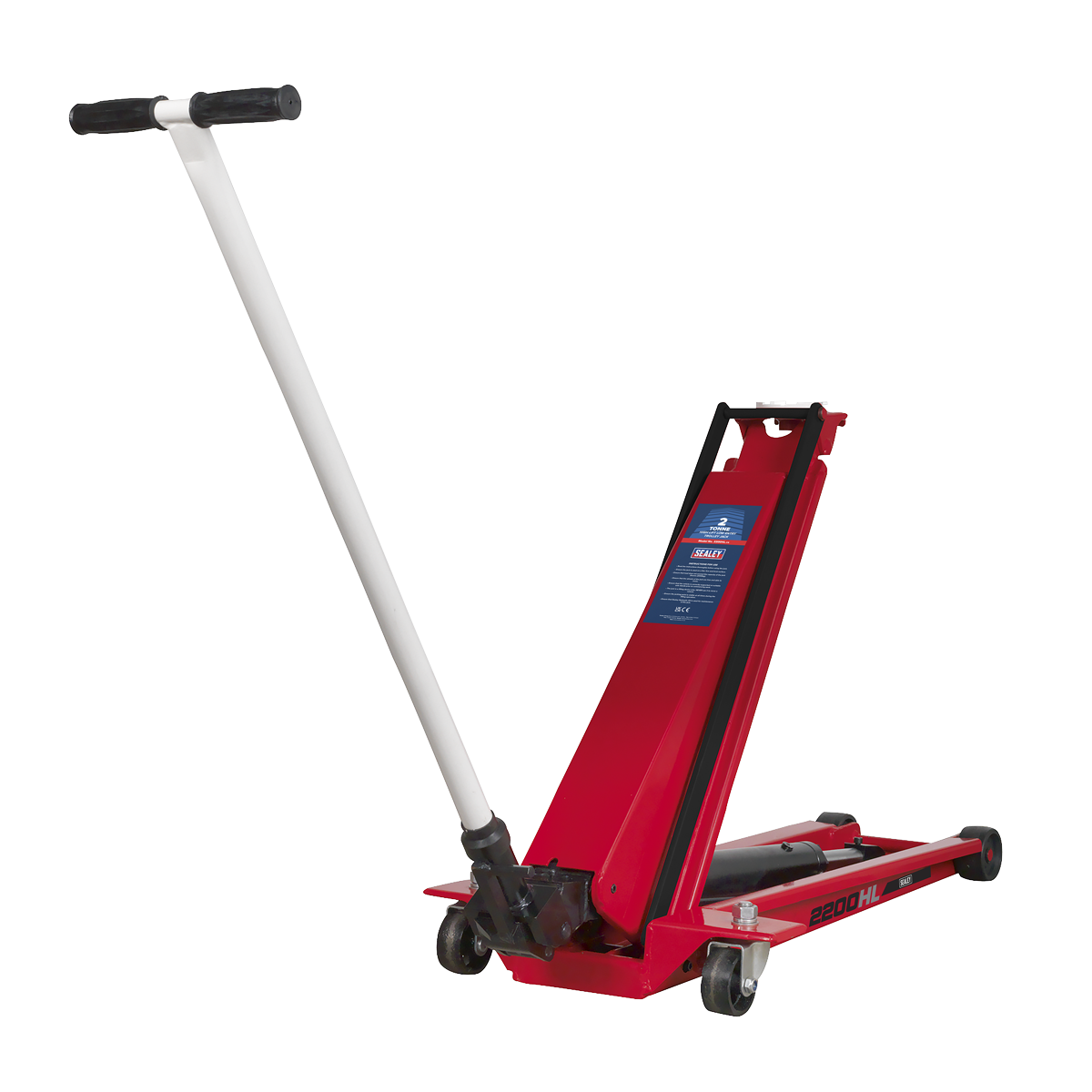 High Lift Low Profile Trolley Jack 2 Tonne