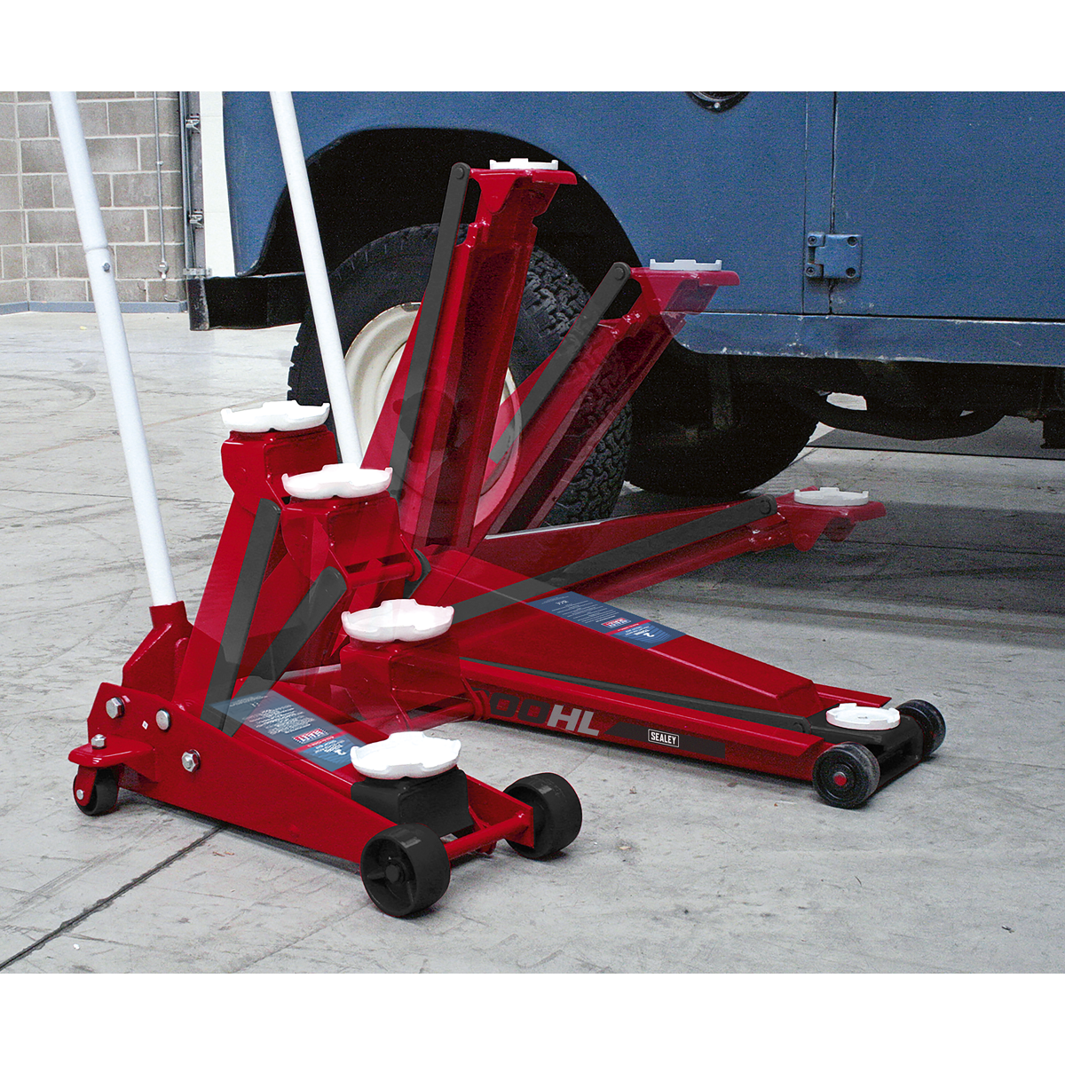 High Lift Low Profile Trolley Jack 2 Tonne