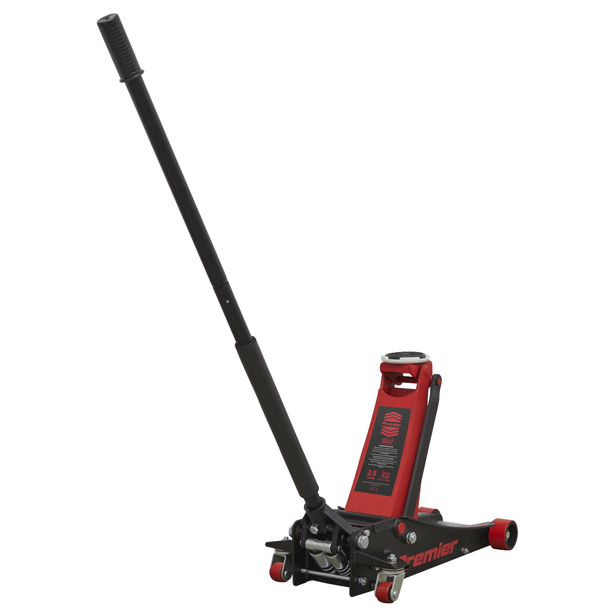 Premier Low Profile with Rocket Lift Trolley Jack 2.5 Tonne