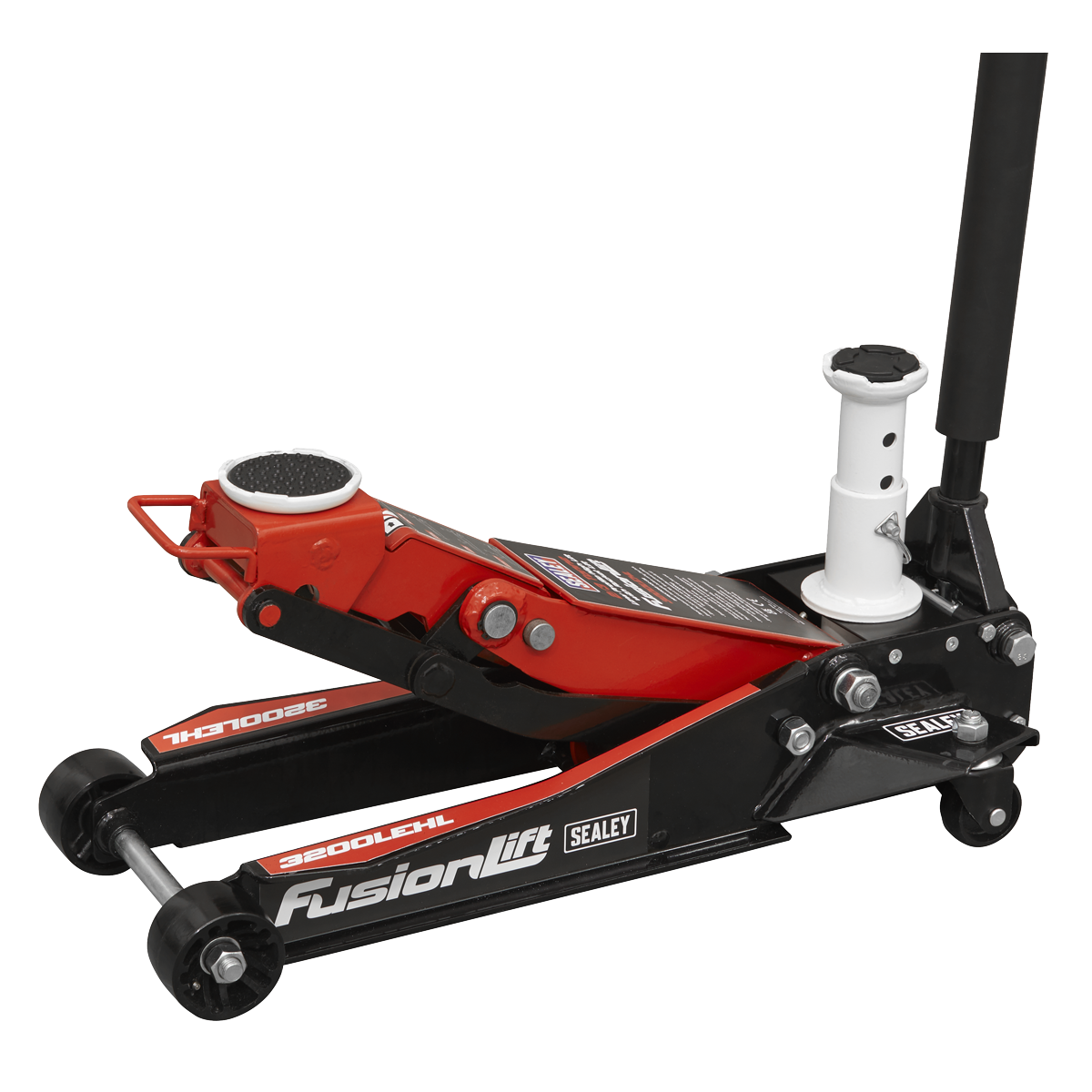 Low Profile High Lift Trolley Jack with Rocket Lift 2/3 Tonne