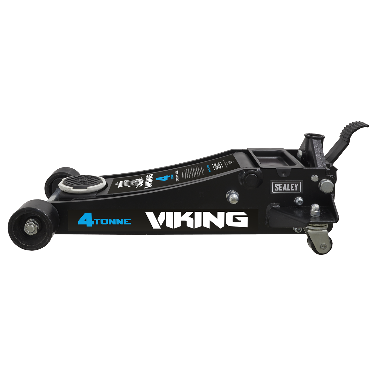 Viking Low Profile Professional Trolley Jack with Rocket Lift 4 Tonne