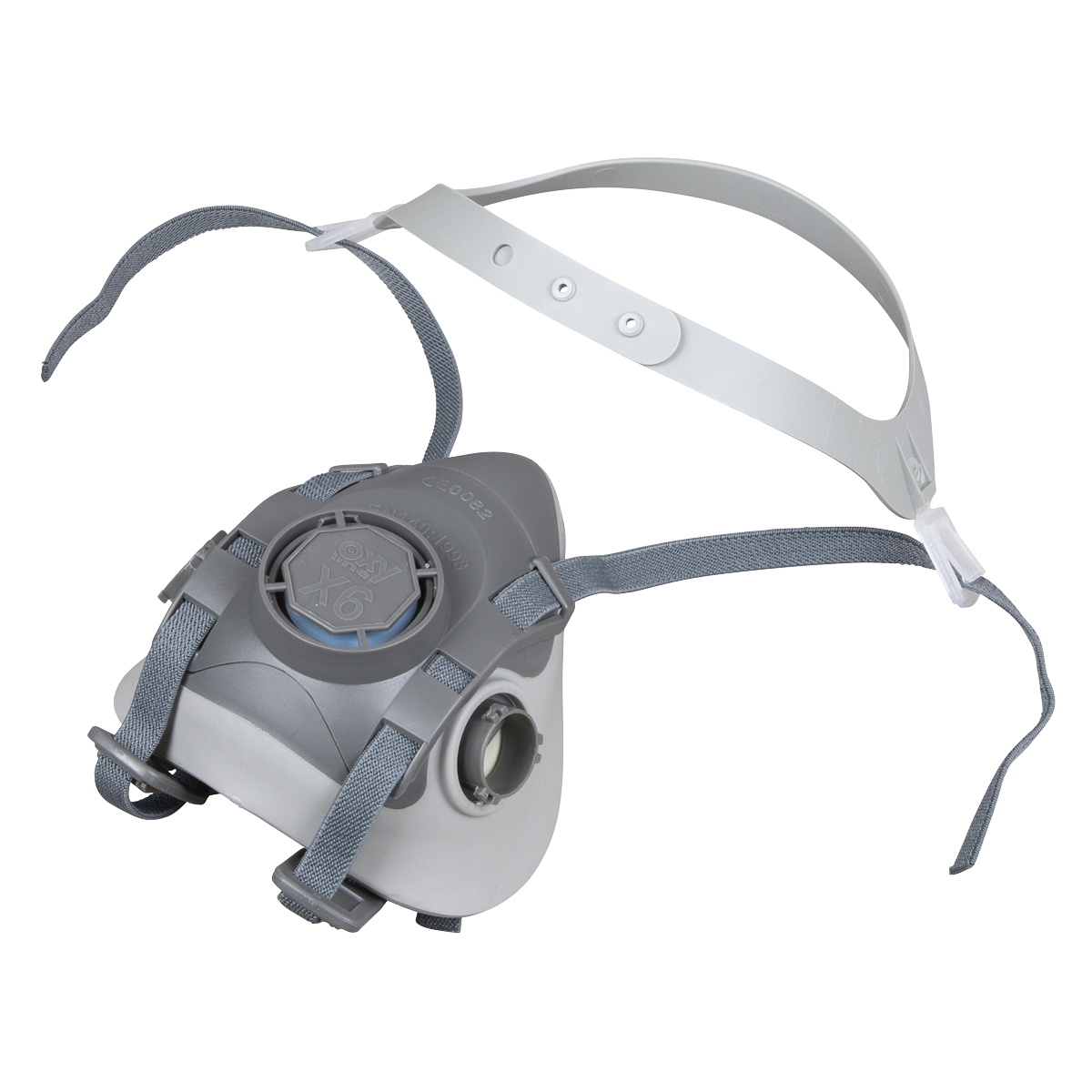 Reusable Half Mask without Filters