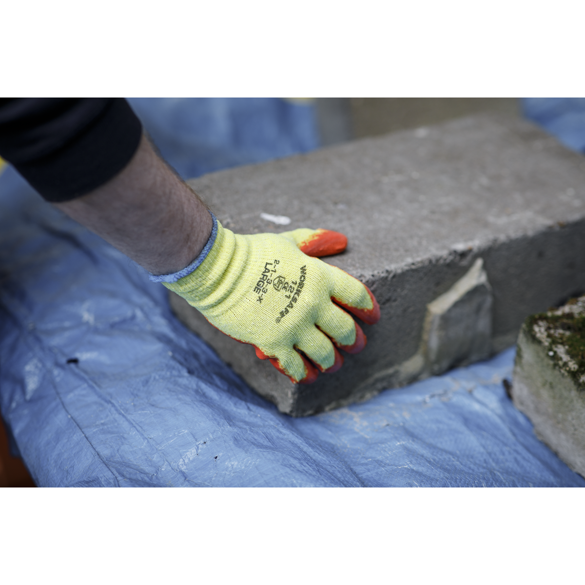 Worksafe® Super Grip Knitted Gloves with Latex Palm