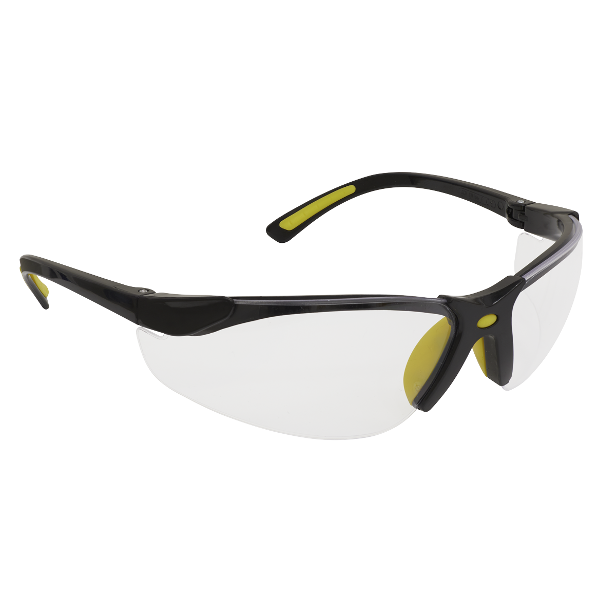Worksafe® Zante Style Clear Safety Glasses with Flexi Arms