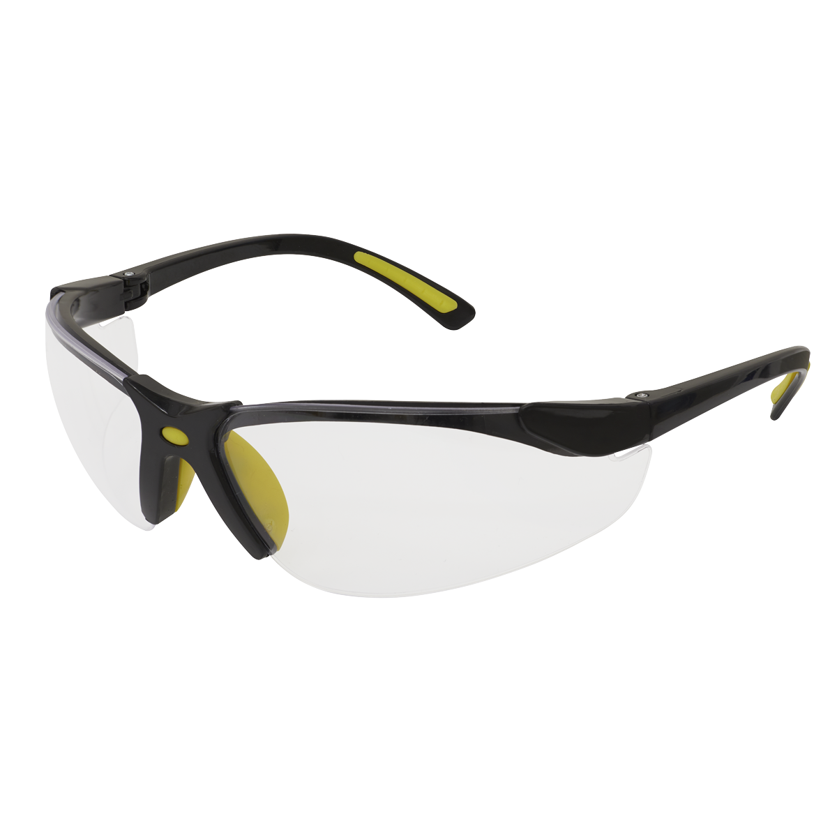 Worksafe® Zante Style Clear Safety Glasses with Flexi Arms