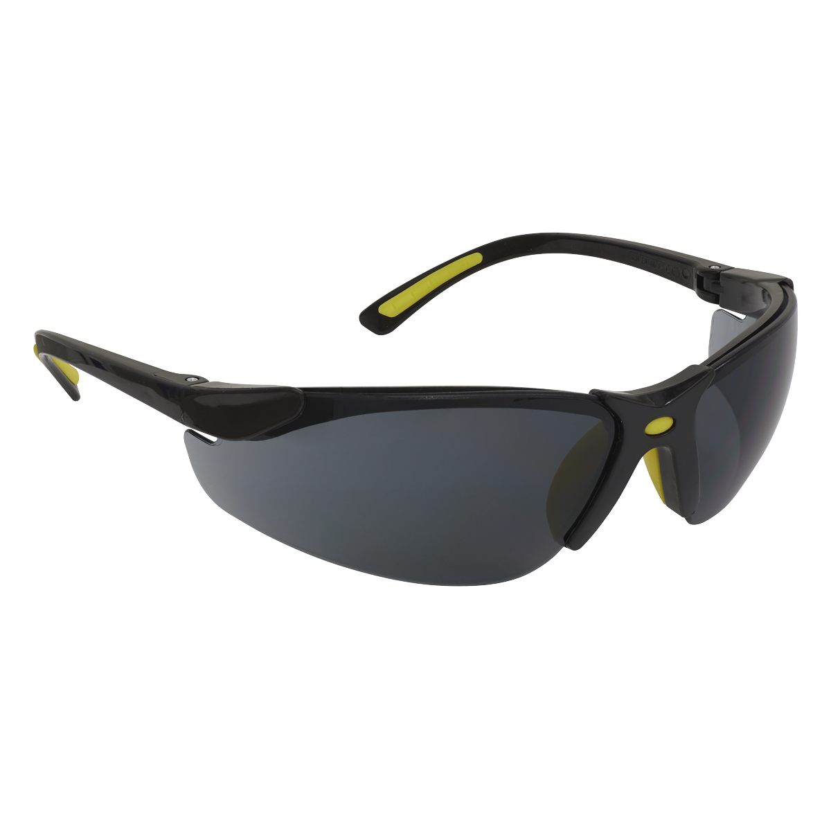 Worksafe® Zante Style Smoke Lens Safety Glasses with Flexi Arms