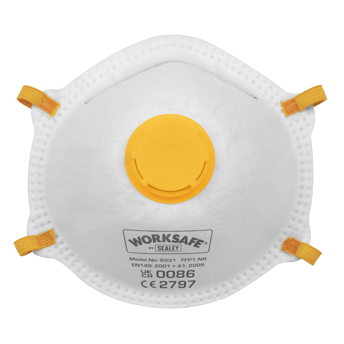 Worksafe® FFP1 Valved Cup Mask - Pack of 10