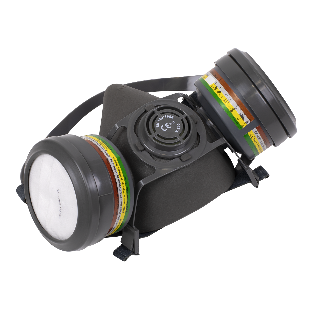 Worksafe® Half Mask with ABEK1 P2R Filter Cartridges