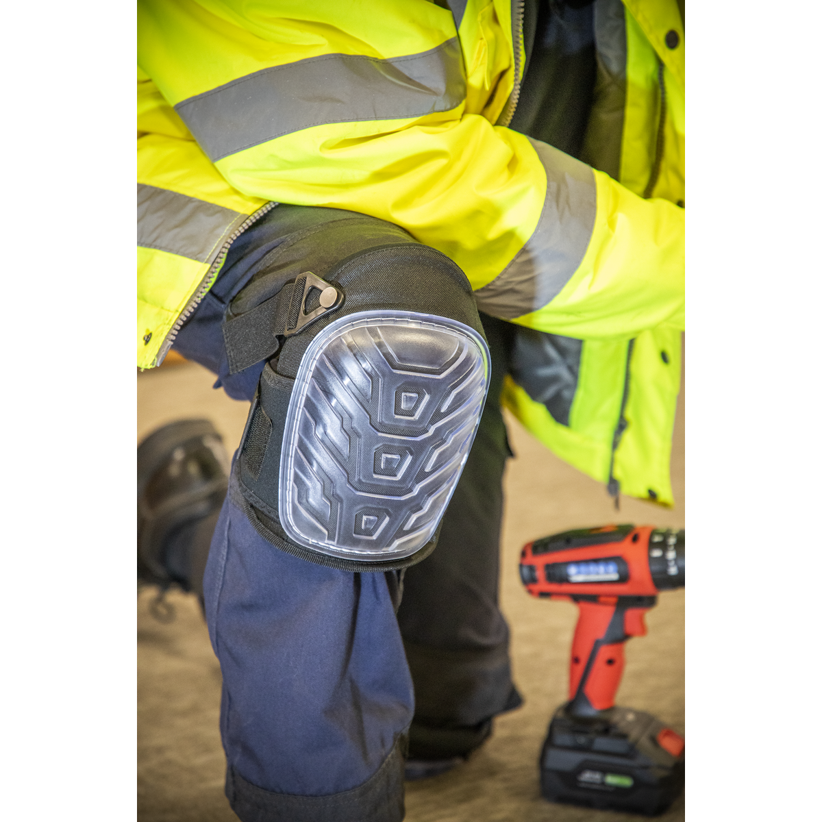 Worksafe® Hard Shell Gel Knee Pads - Pair