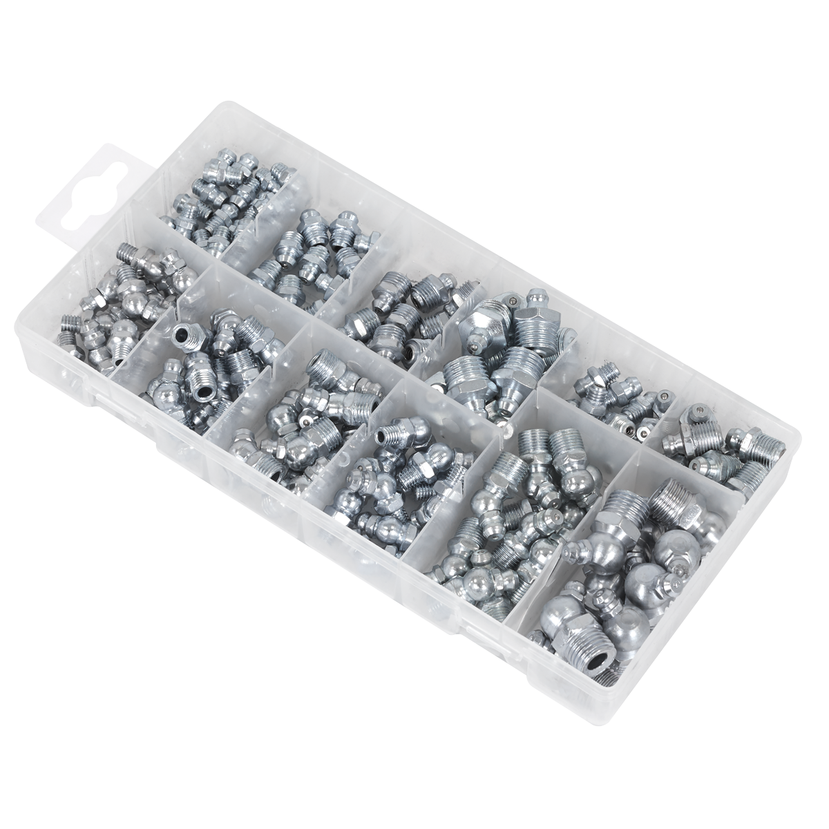 Metric/BSP/UNF Grease Nipple Assortment 130pc