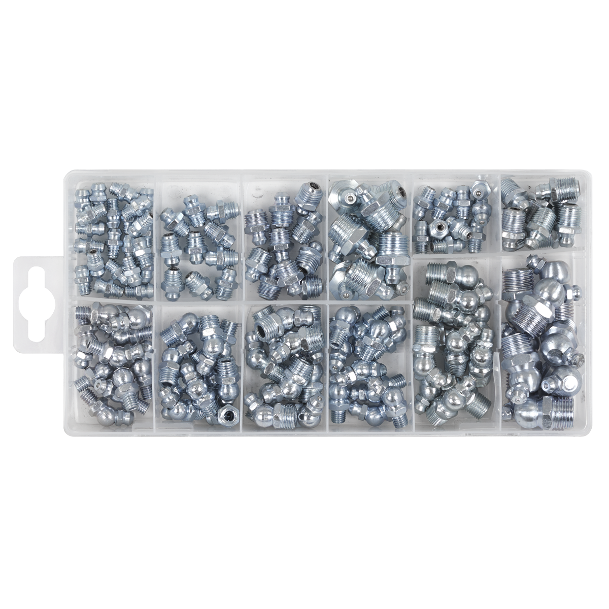 Metric/BSP/UNF Grease Nipple Assortment 130pc