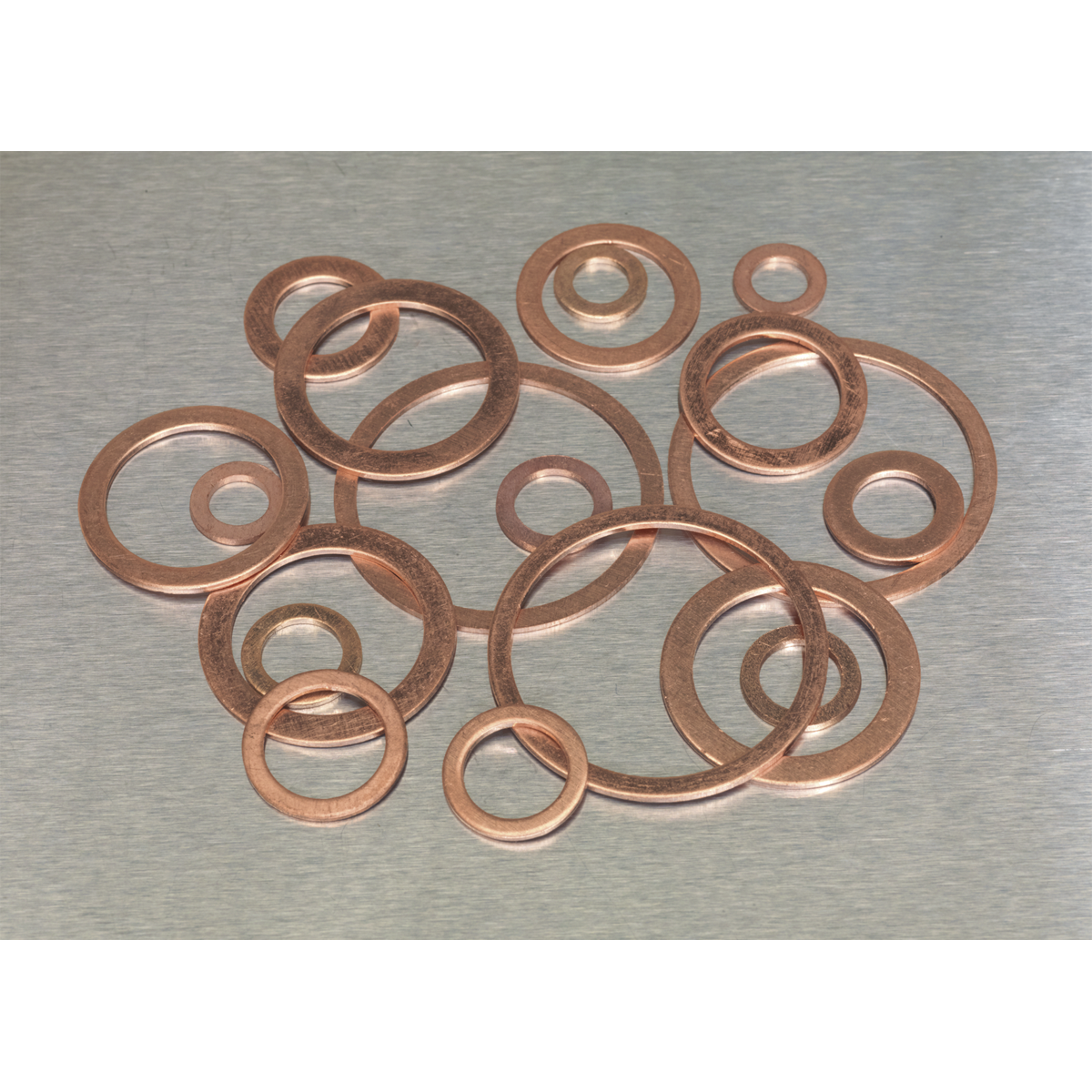 Copper Sealing Washer Assortment 250pc