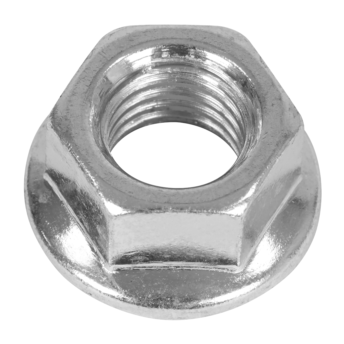 Flange Nut Assortment M5-M12 Serrated 390pc