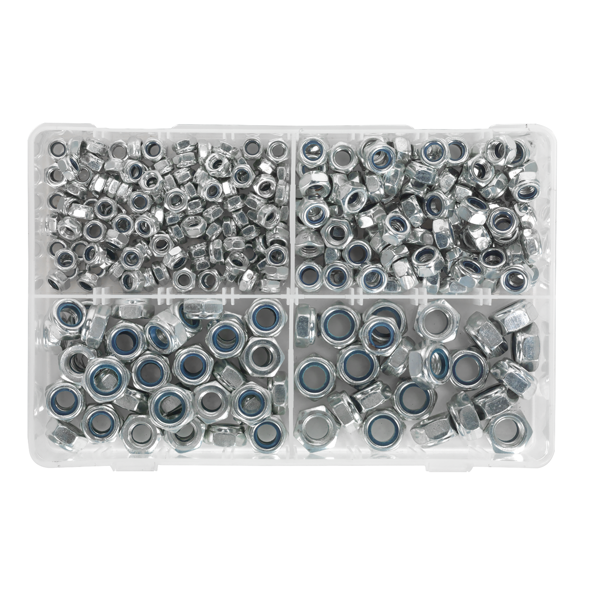 Nylon Locknut Assortment M6-M12 300pc