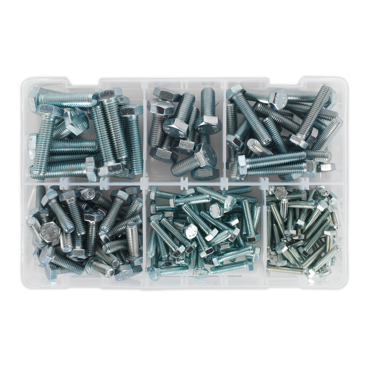 High Tensile Setscrew Assortment M5-M10 150pc