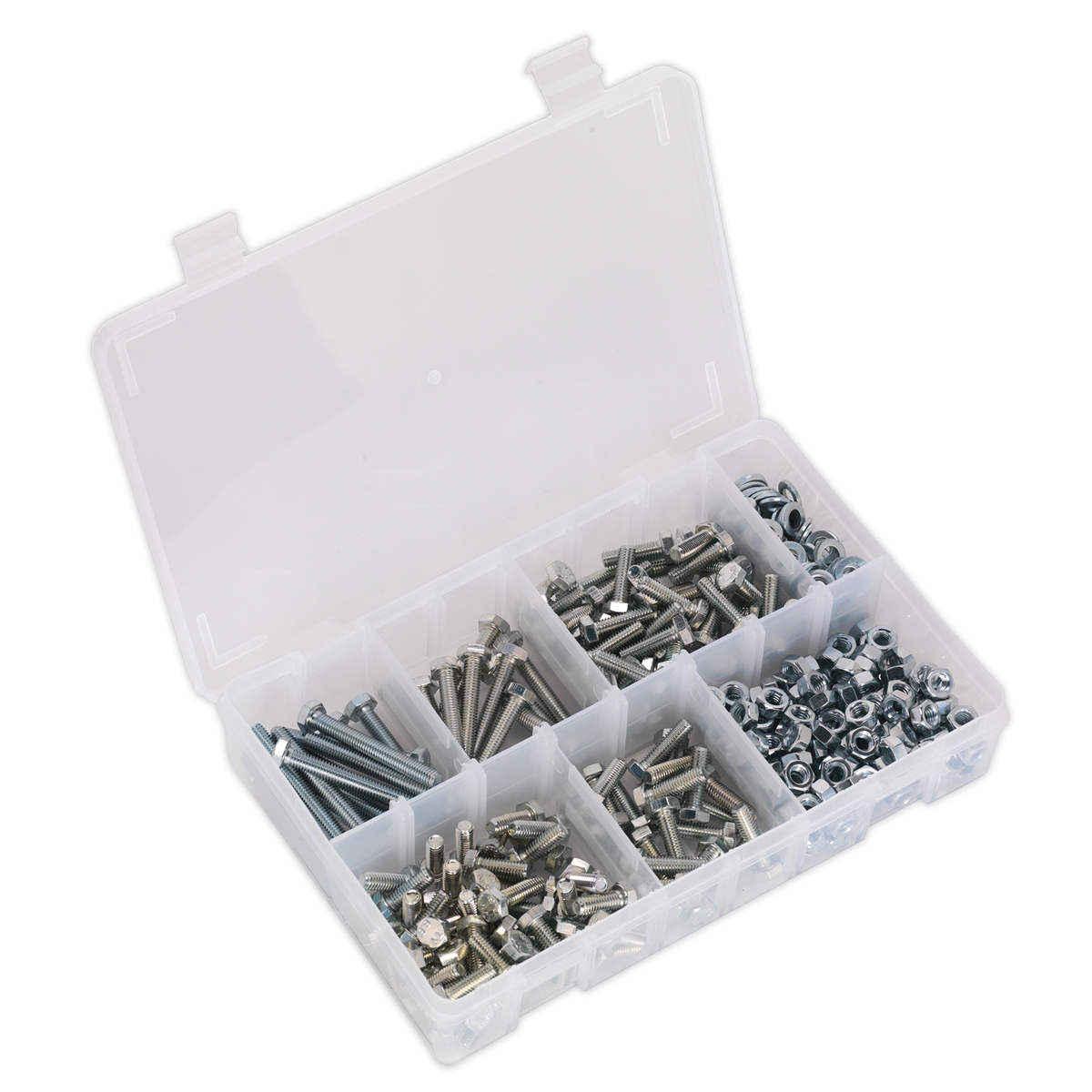 High Tensile Setscrew, Nut & Washer Assortment M6 408pc