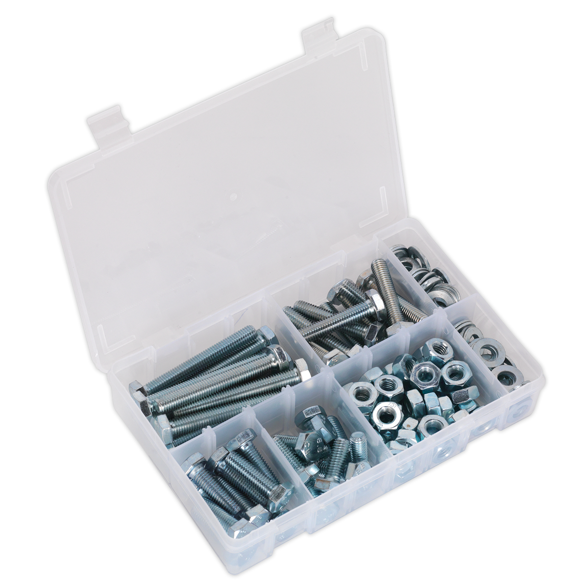 High Tensile Setscrew, Nut & Washer Assortment M10 150pc