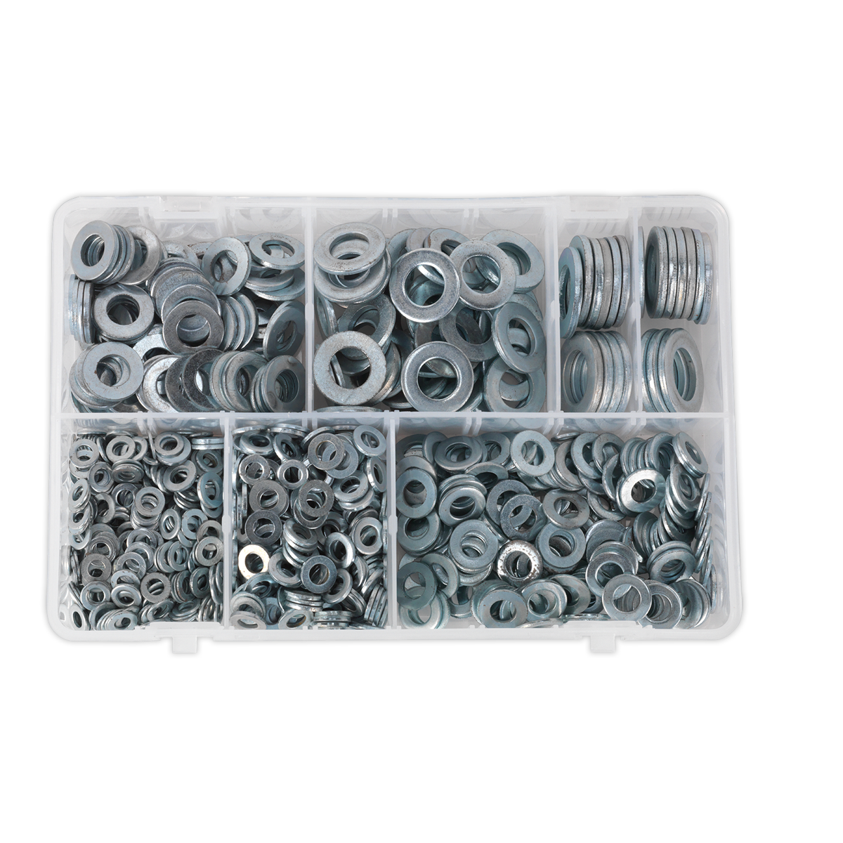 Flat Washer Assortment M5-M16 Form A 1070pc