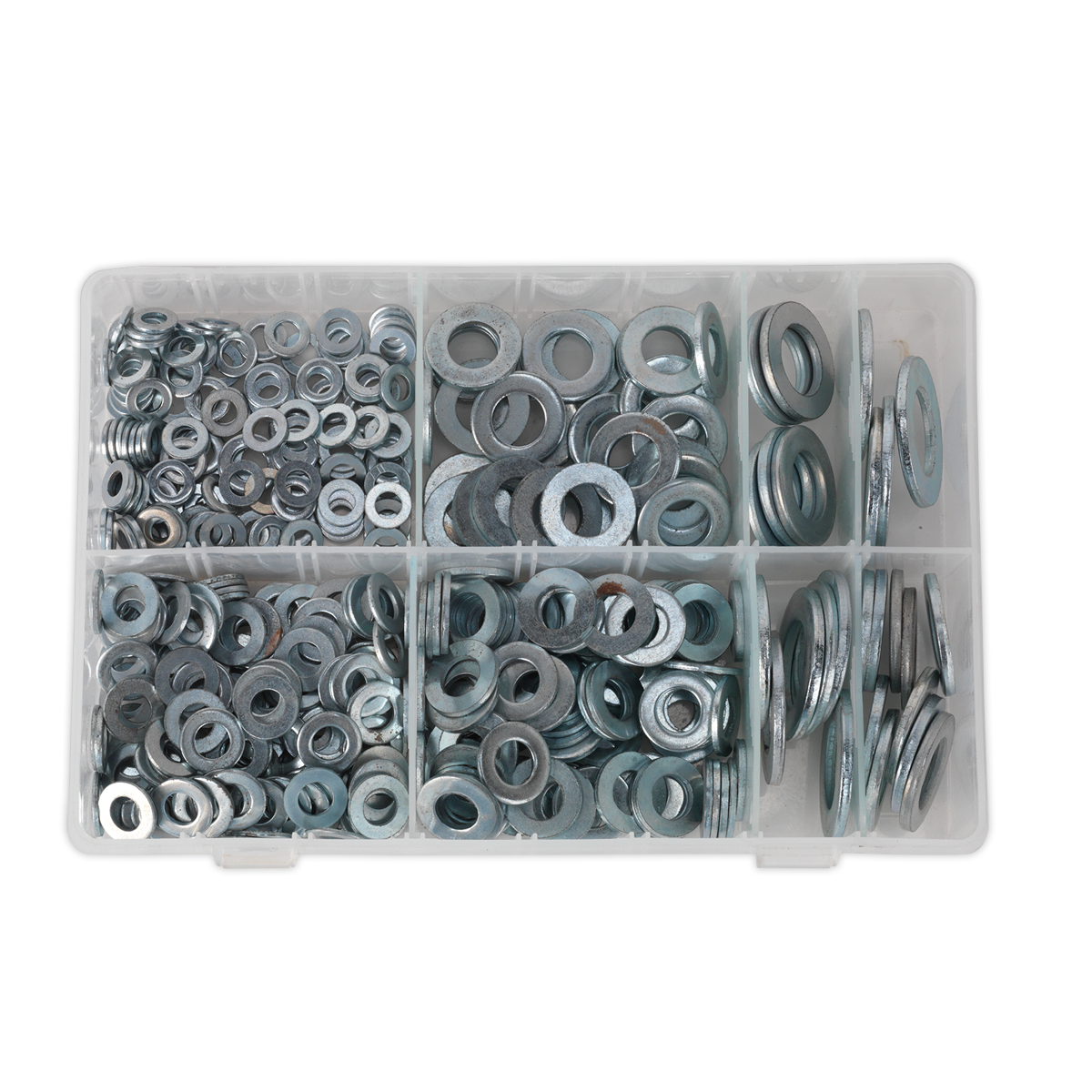 Flat Washer Assortment M6-M24 Form C 495pc