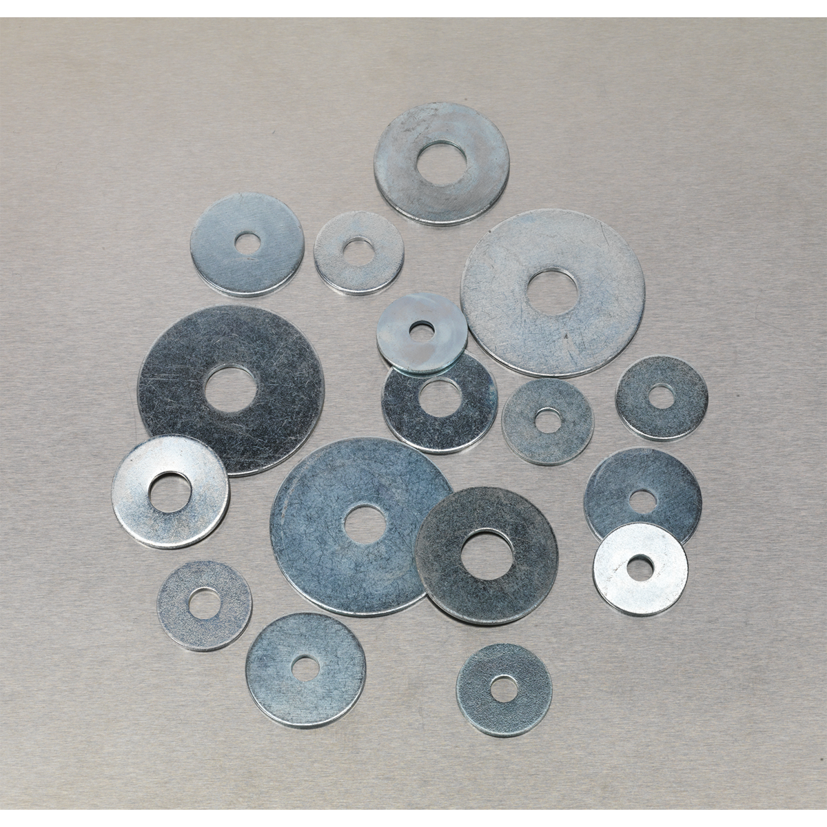 Zinc Plated Repair Washer Assortment M5-M10 240pc