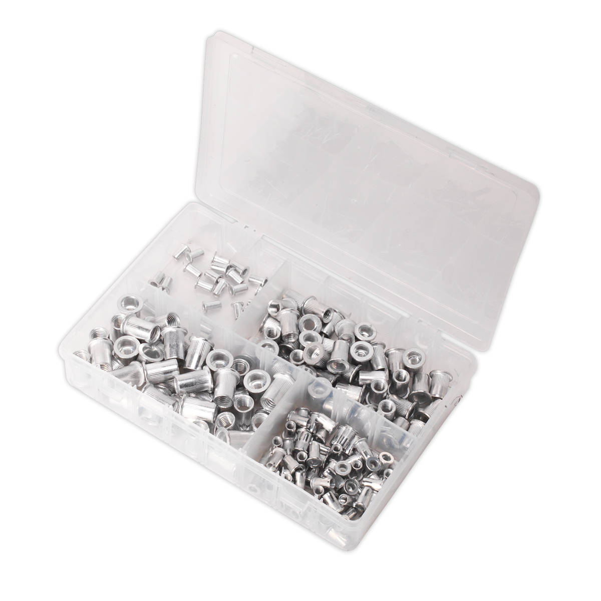 Threaded Insert (Rivet Nut) Splined Assortment M4-M8 200pc