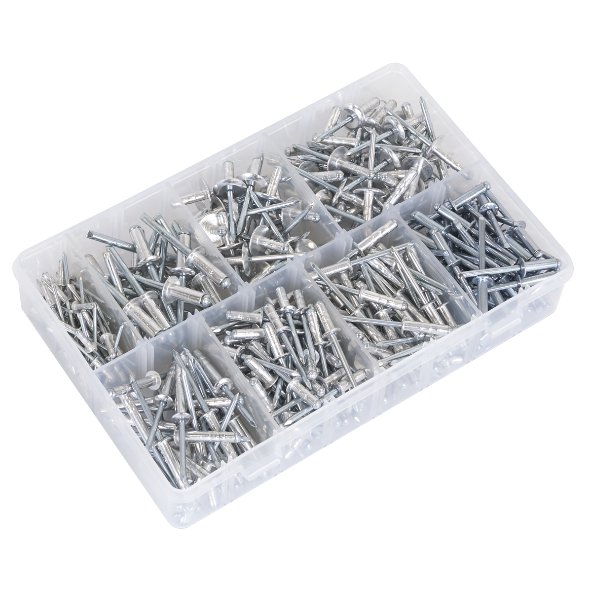 Aluminium Rivet Assortment 335pc