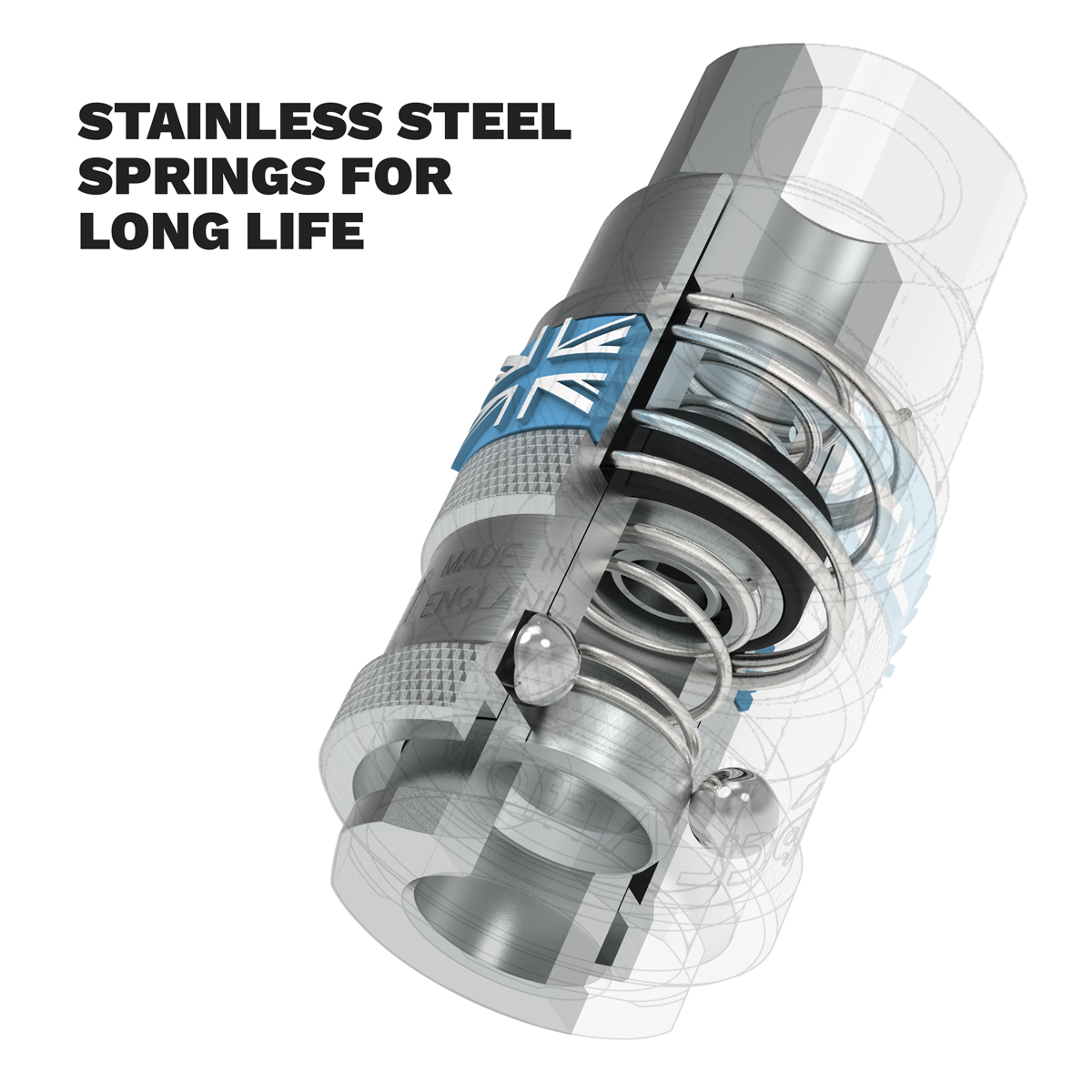 PCL Coupling Body Male