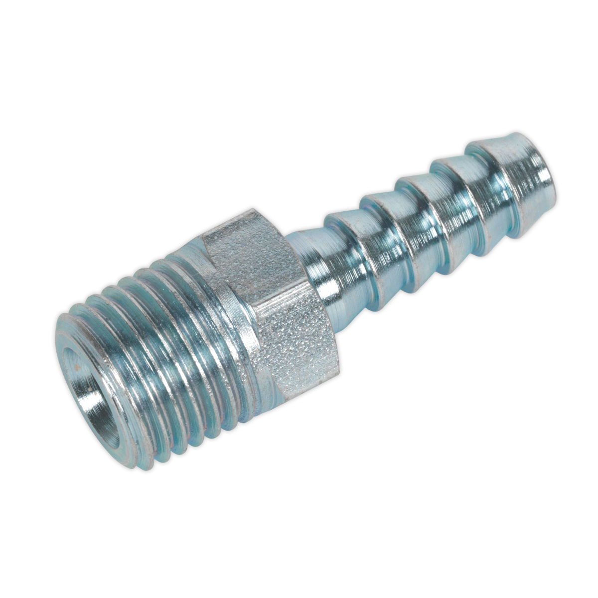 PCL Screwed Tailpiece Male 1/4"BSPT - 1/4" Hose - Pack of 5