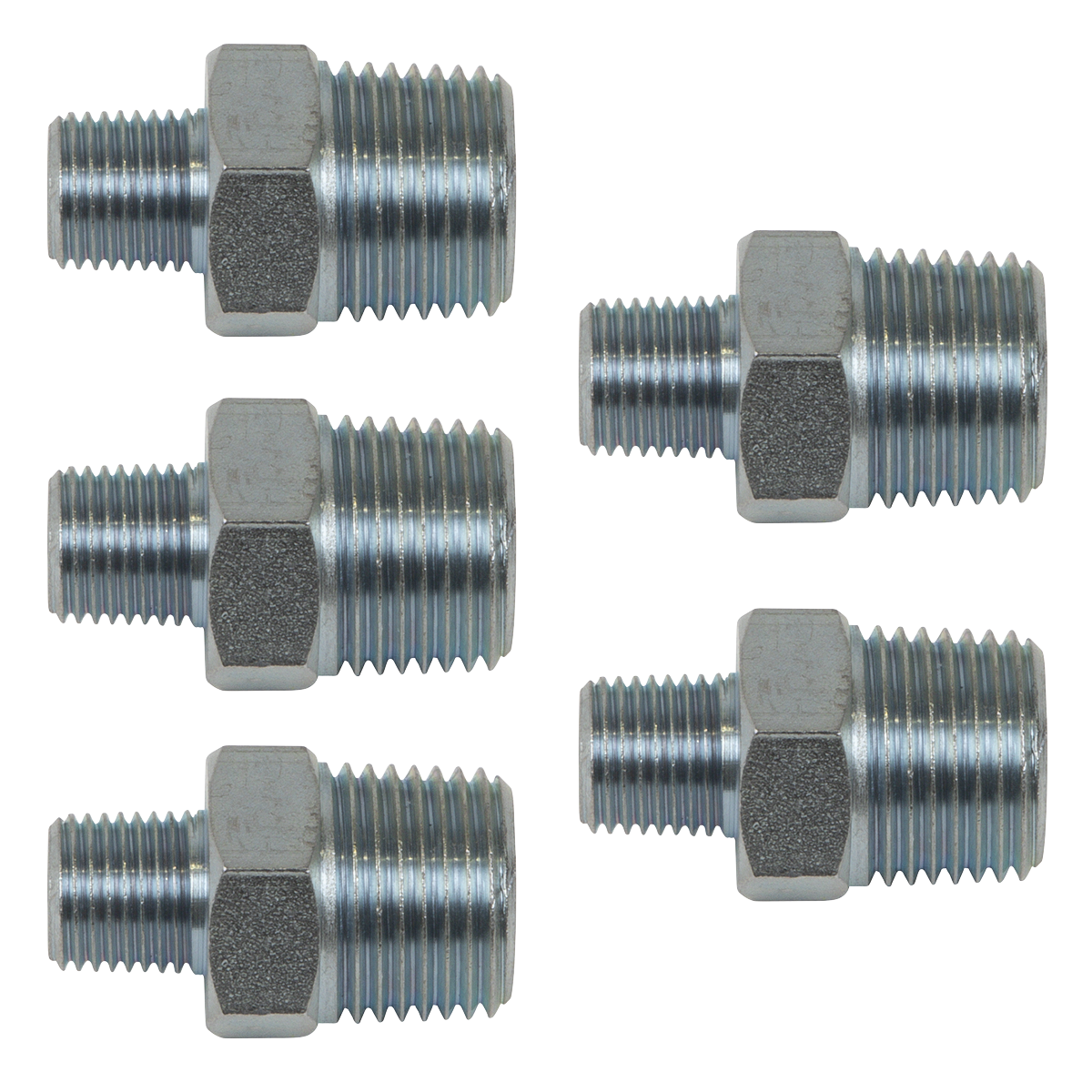 PCL Reducing Union 1/2"BSPT to 1/4"BSPT - Pack of 5