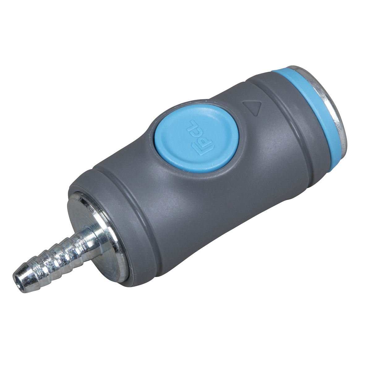 PCL Push-Button Safety Coupling Tailpiece for 1/4" Hose