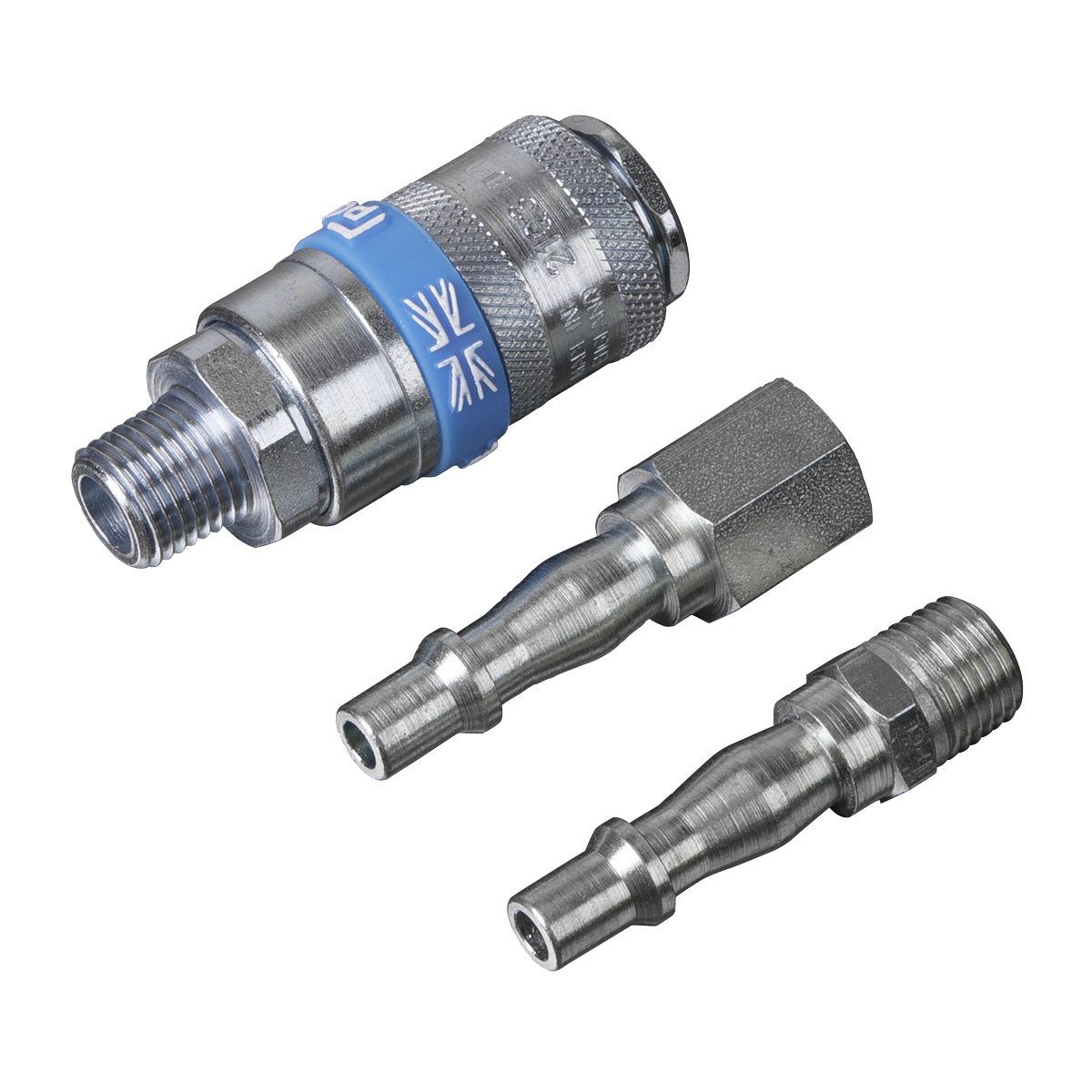 PCL Air Tool Coupling Kit 1/4"BSP 3pc