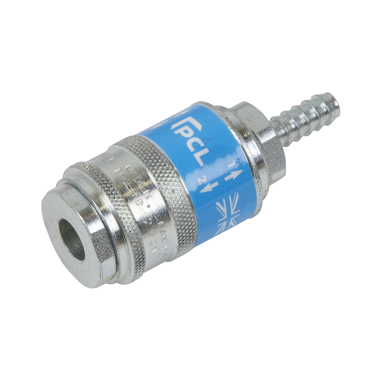 PCL Safeflow Safety Coupling Body Tailpiece for 1/4" Hose