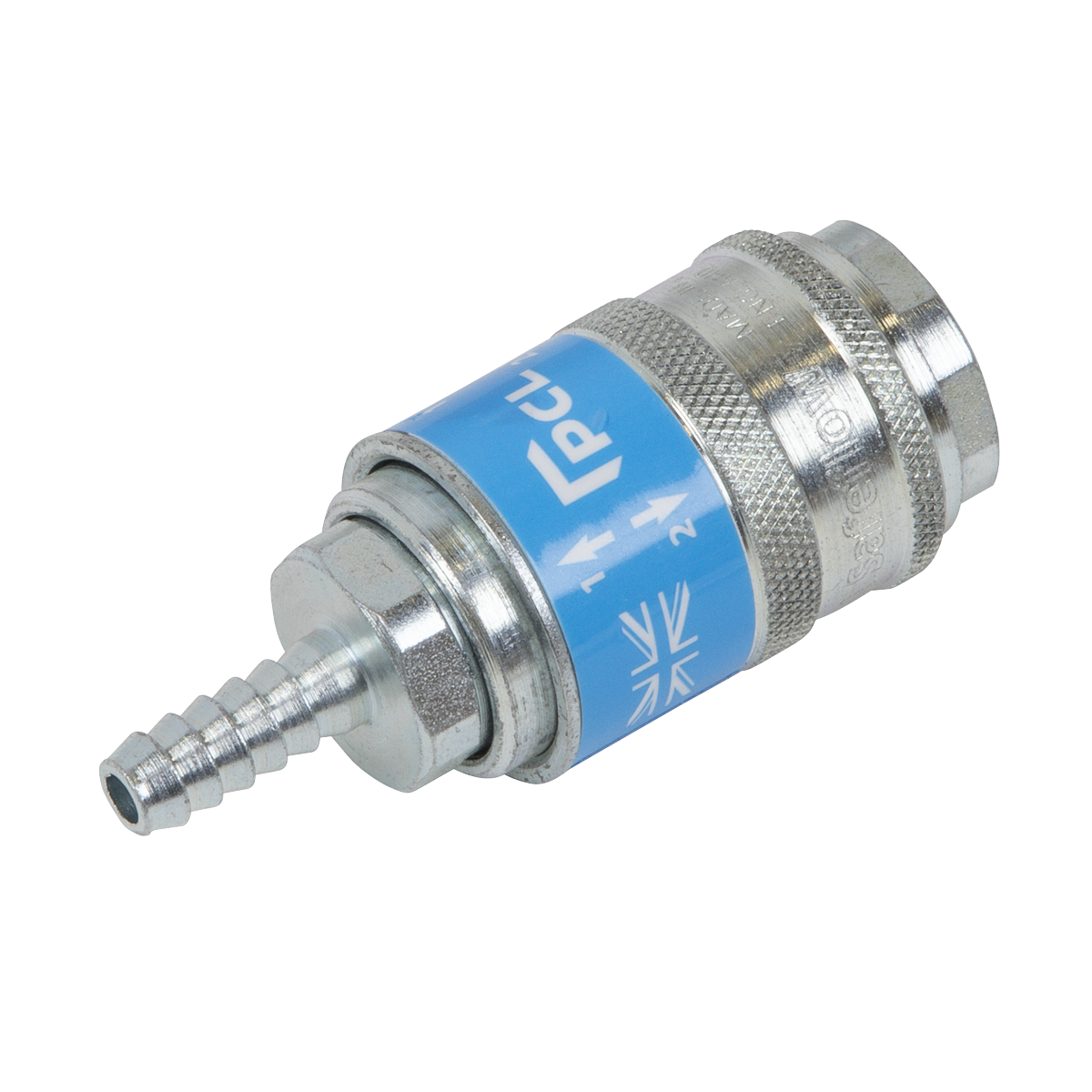PCL Safeflow Safety Coupling Body Tailpiece for 1/4" Hose