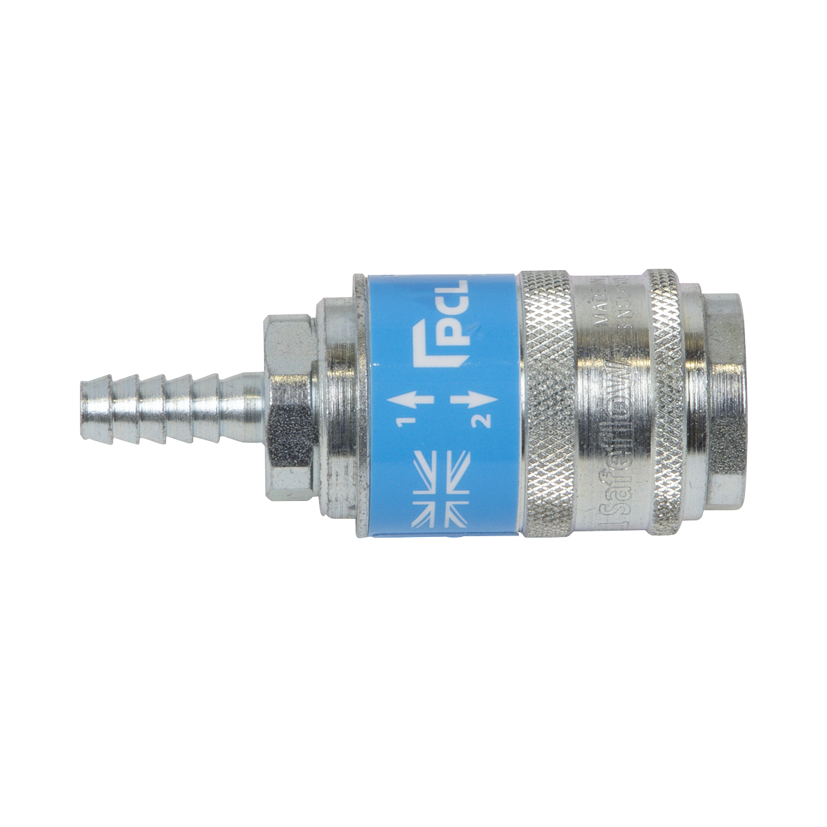 PCL Safeflow Safety Coupling Body Tailpiece for 1/4" Hose