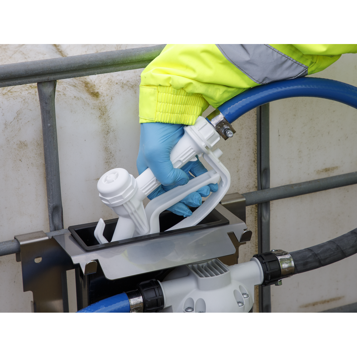 IBC Pump Mounting Bracket