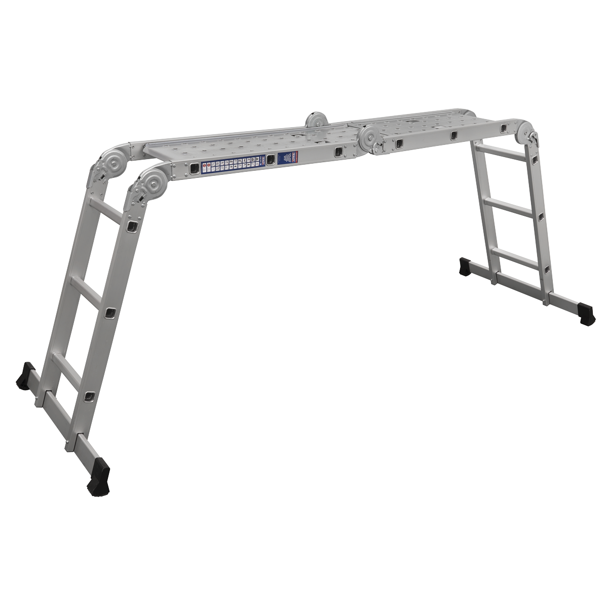 4-Way Aluminium Folding Platform Ladder - BS EN 131