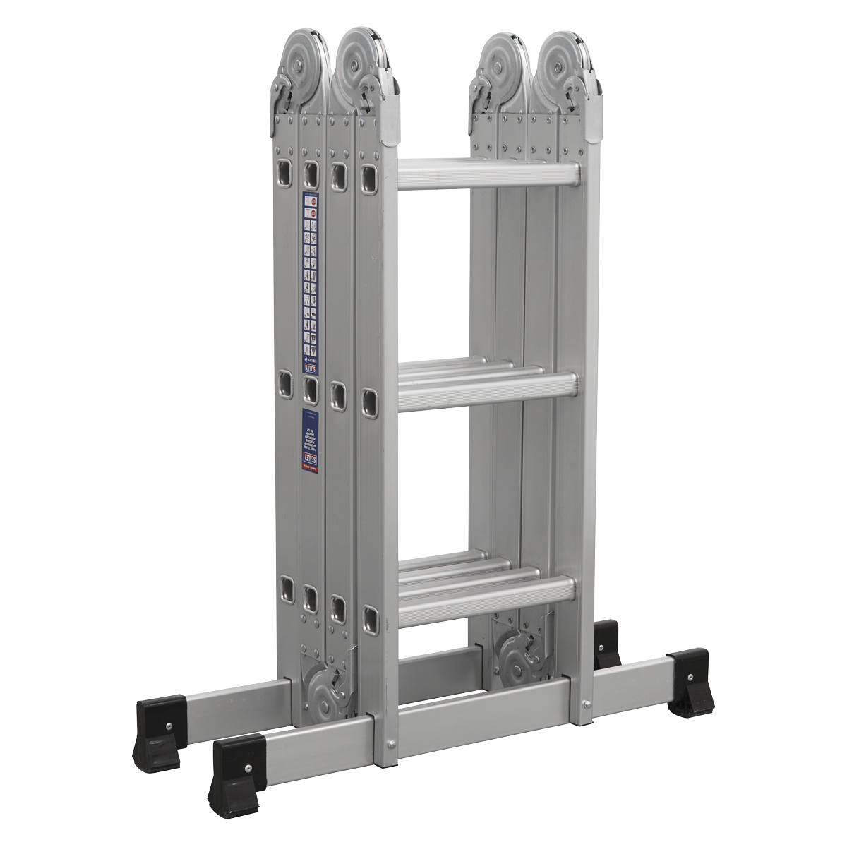 4-Way Aluminium Folding Platform Ladder - BS EN 131