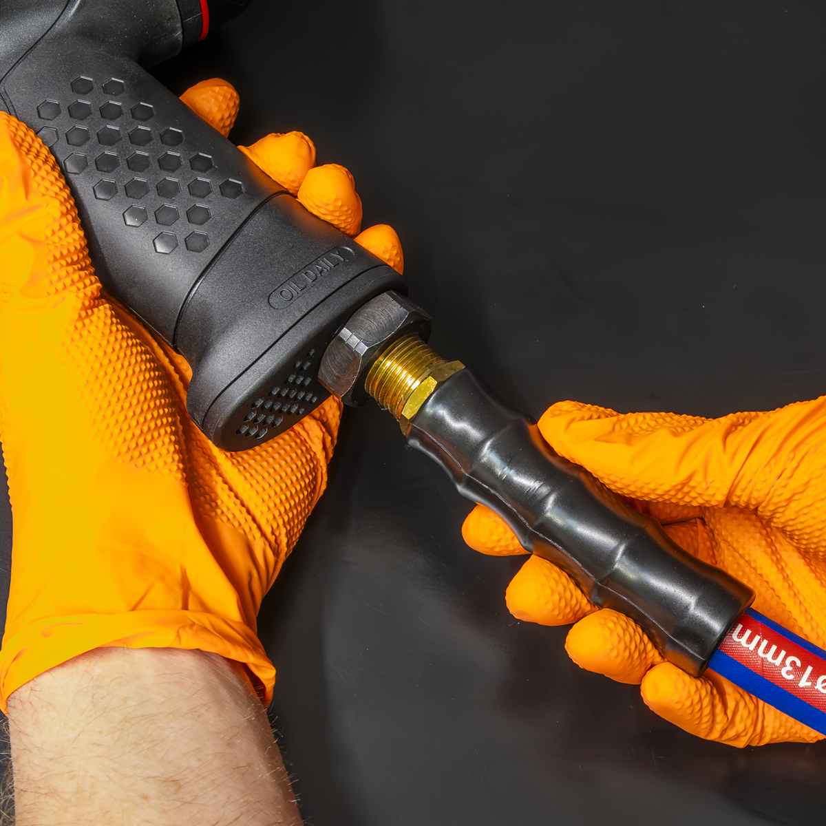 Extra-Heavy-Duty Air Hose with 1/2"BSP Unions 10m x 13mm