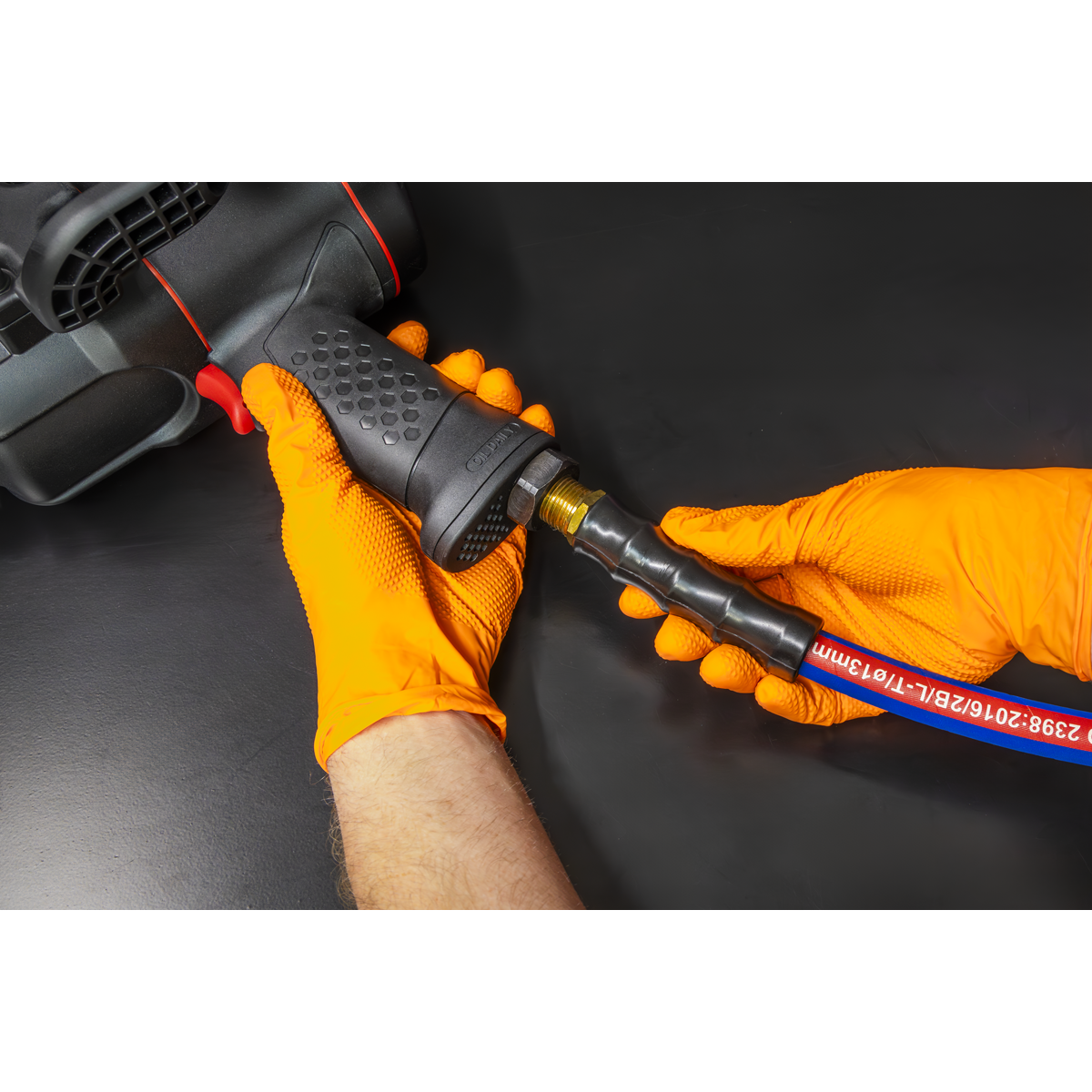Extra-Heavy-Duty Air Hose with 1/2"BSP Unions 10m x 13mm
