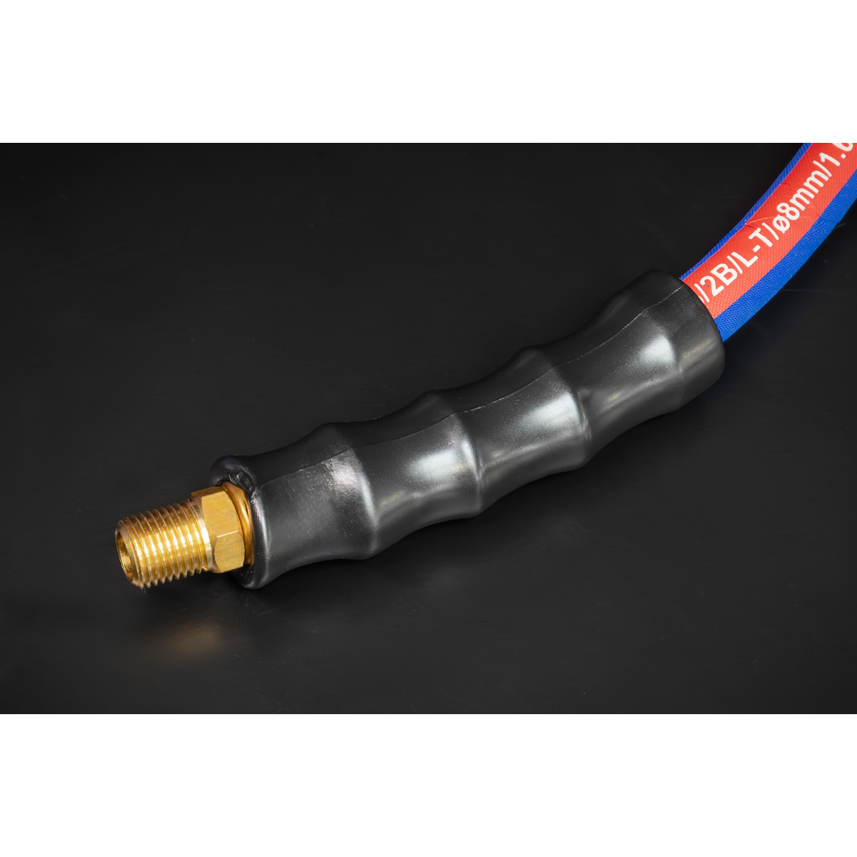 Extra-Heavy-Duty Air Hose with 1/4"BSP Unions 10m x 8mm