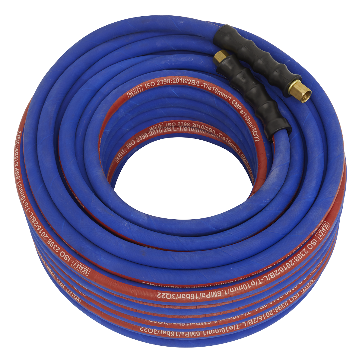 Extra-Heavy-Duty Air Hose with 1/4"BSP Unions 30m x 10mm