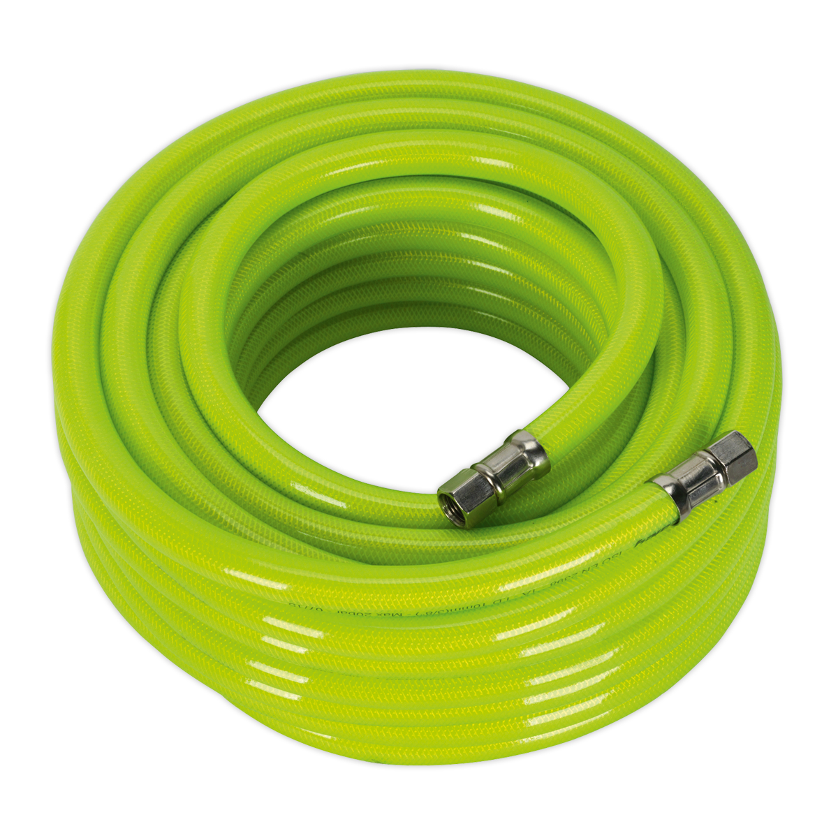 High-Visibility Air Hose with 1/4"BSP Unions