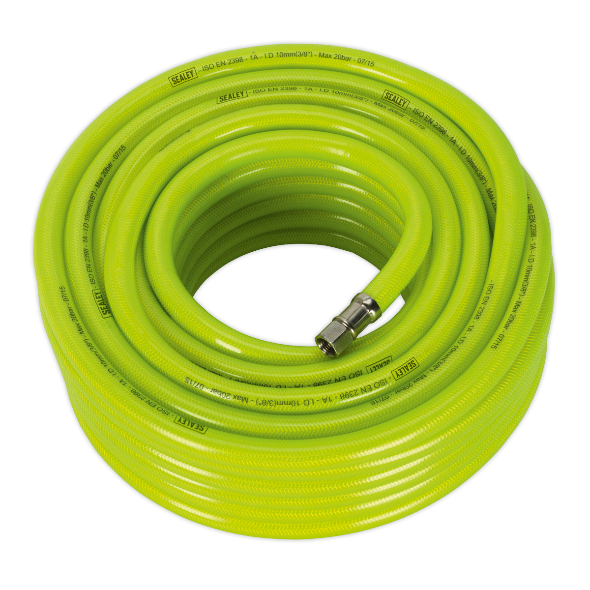 High-Visibility Air Hose with 1/4"BSP Unions