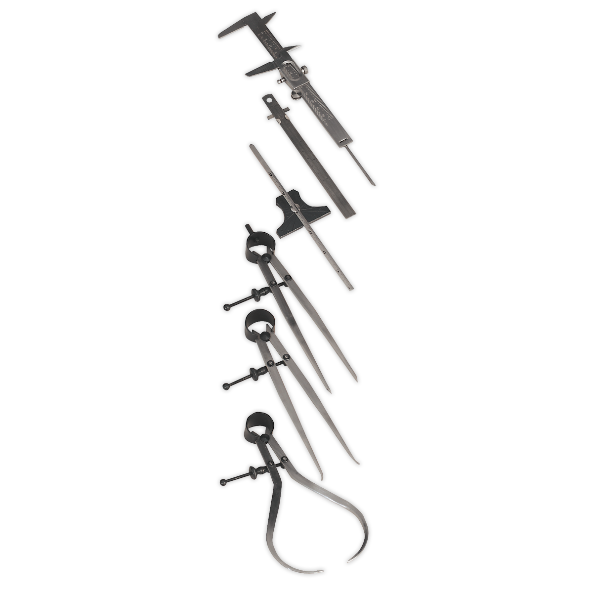 Professional Measuring Tool Set 6pc