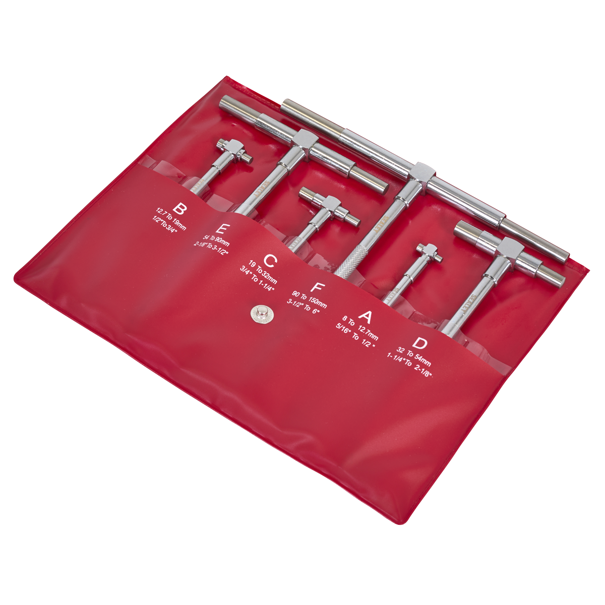 Telescopic Bore Gauge Set 6pc