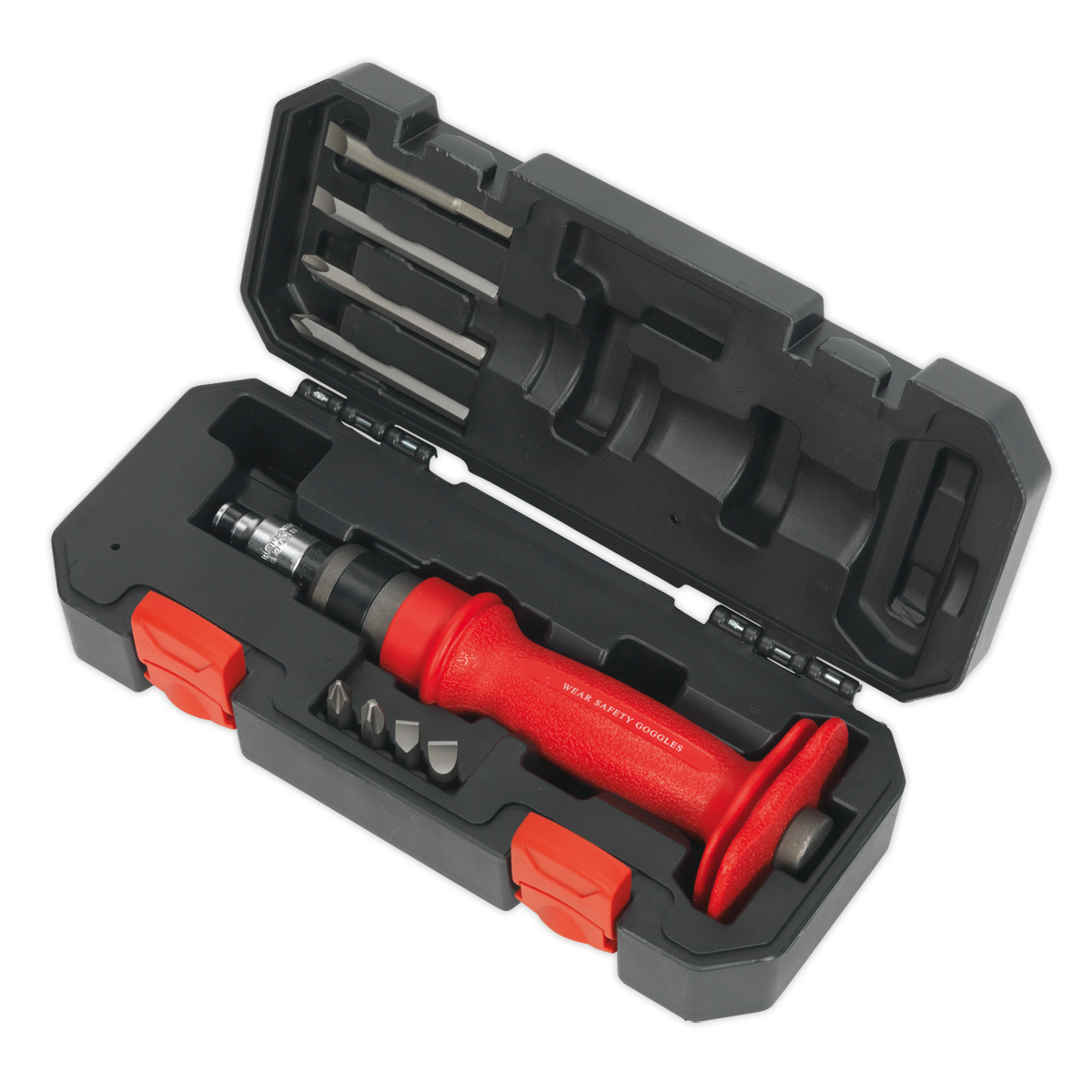 Premier Heavy-Duty Impact Driver Set with Protection Grip 10pc