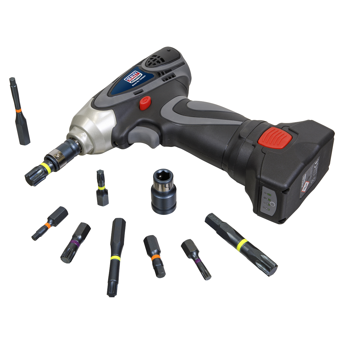 Premier Impact TRX-Star*/Hex/Spline Bit Set 3/8" & 1/2"Sq Drive 42pc