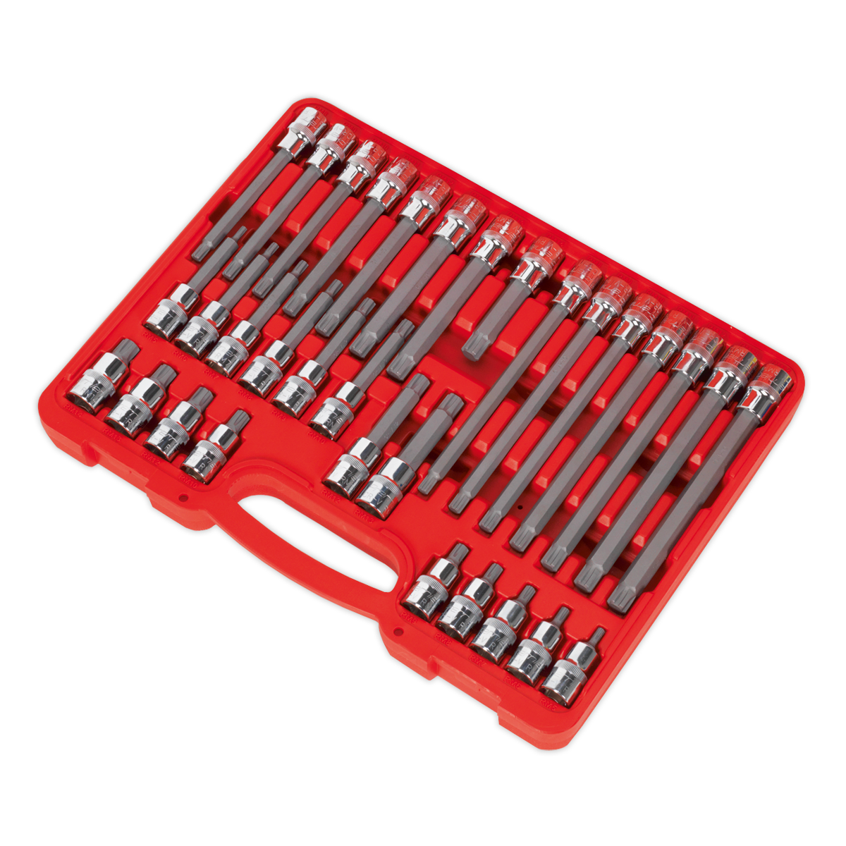Premier Ribe Socket Bit Set 1/2"Sq Drive 32pc