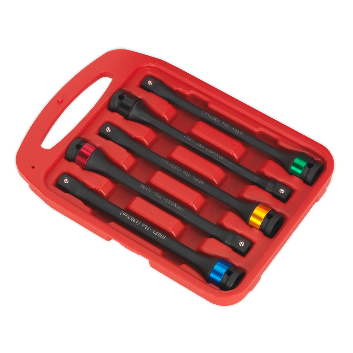 Torque Stick Set 1/2"Sq Drive 5pc